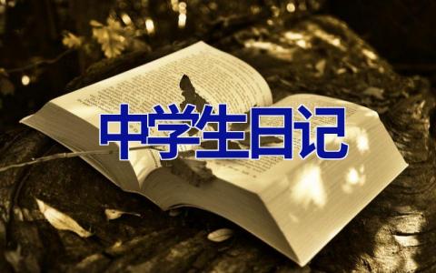 中学生日记