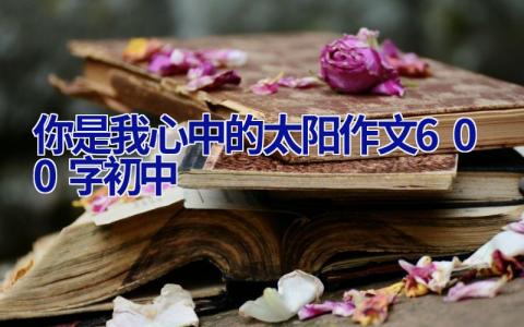 你是我心中的太阳作文600字初中