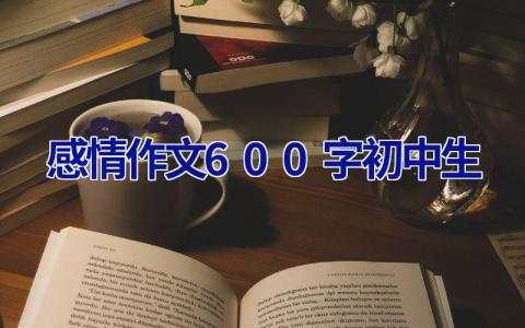 感情作文600字初中生