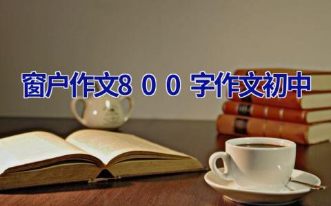 窗户作文800字作文初中