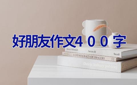 好朋友作文400字