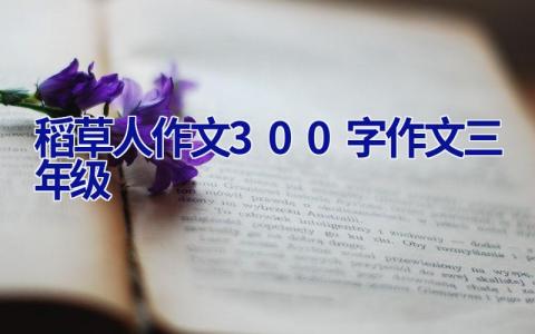 稻草人作文300字作文三年级