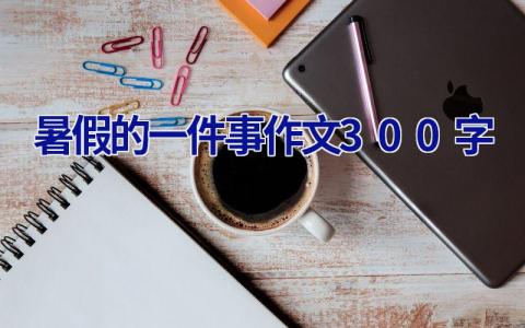 暑假的一件事作文300字