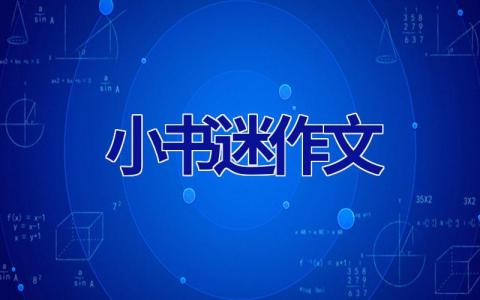 小书迷作文 小书迷作文400字