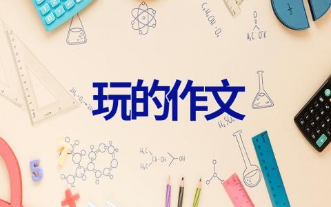 玩的作文