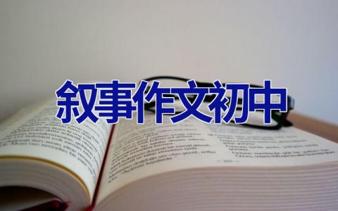 叙事作文初中