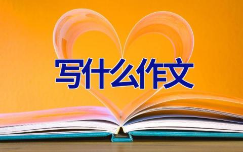 写什么作文