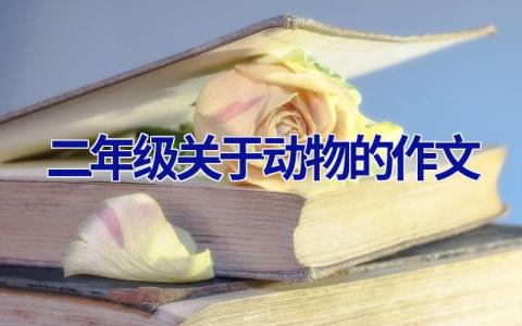 二年级关于动物的作文