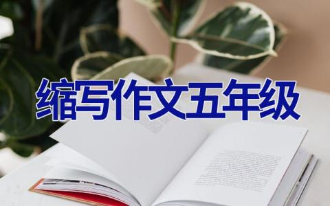 缩写作文五年级
