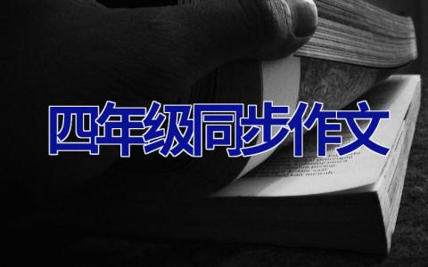 四年级同步作文