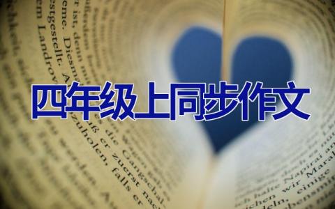 四年级上同步作文