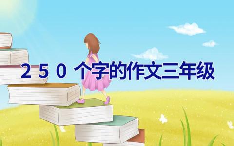 250个字的作文三年级