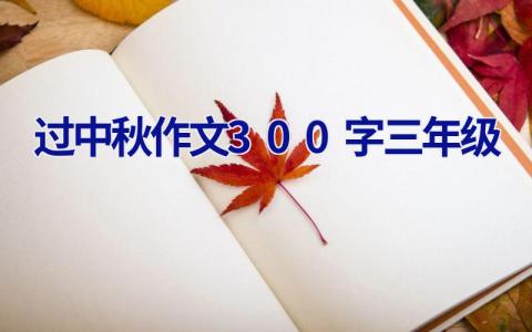 过中秋作文300字三年级