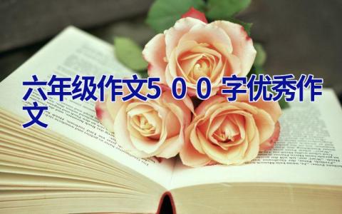 六年级作文500字优秀作文
