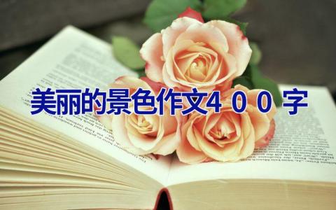 美丽的景色作文400字