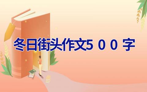 冬日街头作文500字