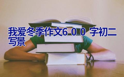 我爱冬季作文600字初二写景