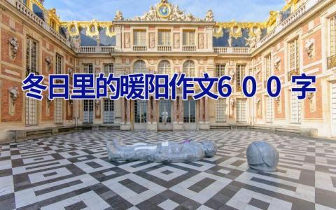 冬日里的暖阳作文600字