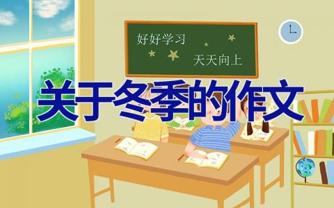 关于冬季的作文