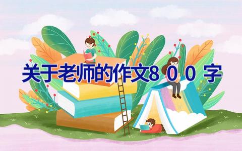 关于老师的作文800字