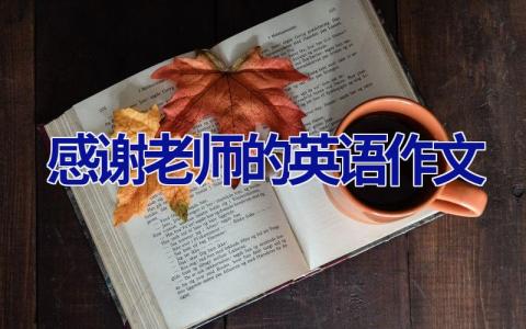 感谢老师的英语作文