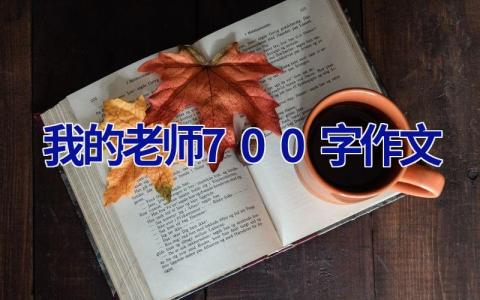 我的老师700字作文