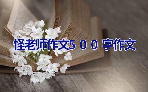 怪老师作文500字作文