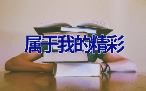 属于我的精彩