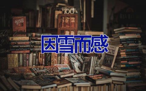 因雪而感